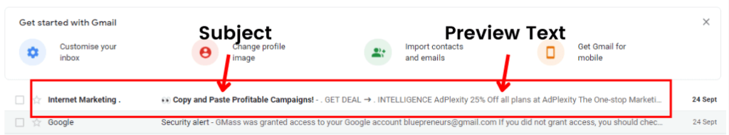 Inbox-email