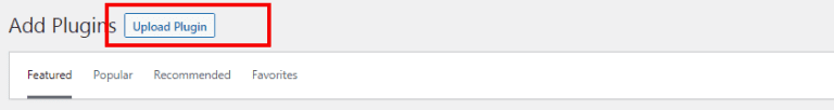 upload plugin