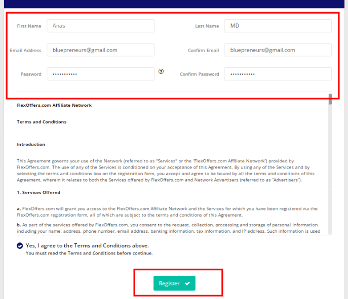 How To Get Approved on FlexOffers 2